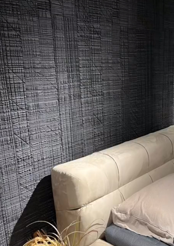 Panel Dinding Batu Lembut Kayu Kilang Gergaji